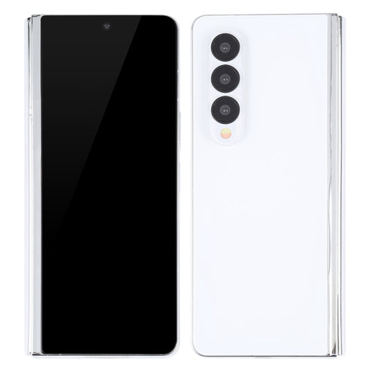 For Samsung Galaxy Z Fold4 Black Screen Non-Working Fake Dummy Display Model(White) by buy2fix
