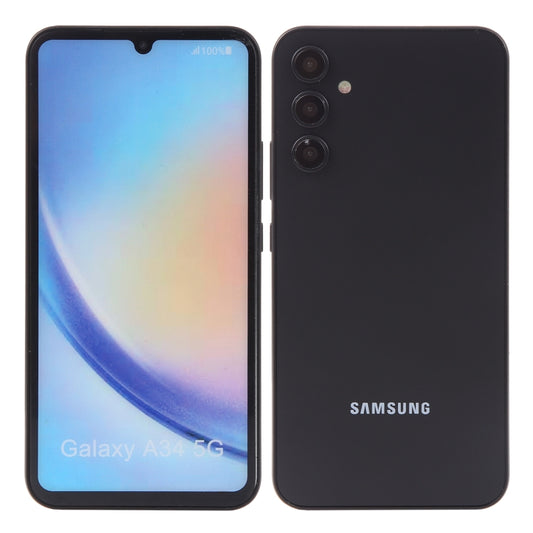 For Samsung Galaxy A34 5G Color Screen Non-Working Fake Dummy Display Model (Black) by buy2fix