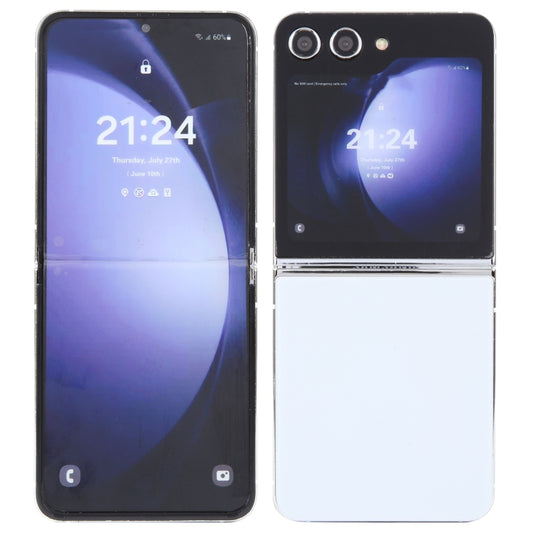 For Samsung Galaxy Z Flip5 Color Screen Non-Working Fake Dummy Display Model (White) by buy2fix