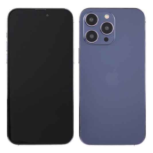 For iPhone 14 Pro Max Black Screen Non-Working Fake Dummy Display Model(Deep Purple) by buy2fix