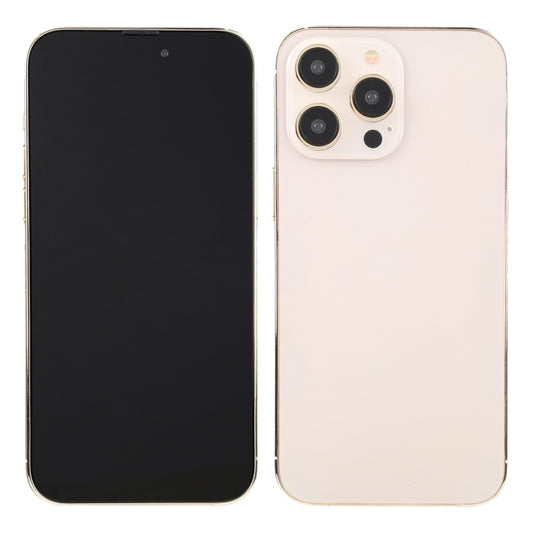 For iPhone 14 Pro Max Black Screen Non-Working Fake Dummy Display Model(Gold) by buy2fix