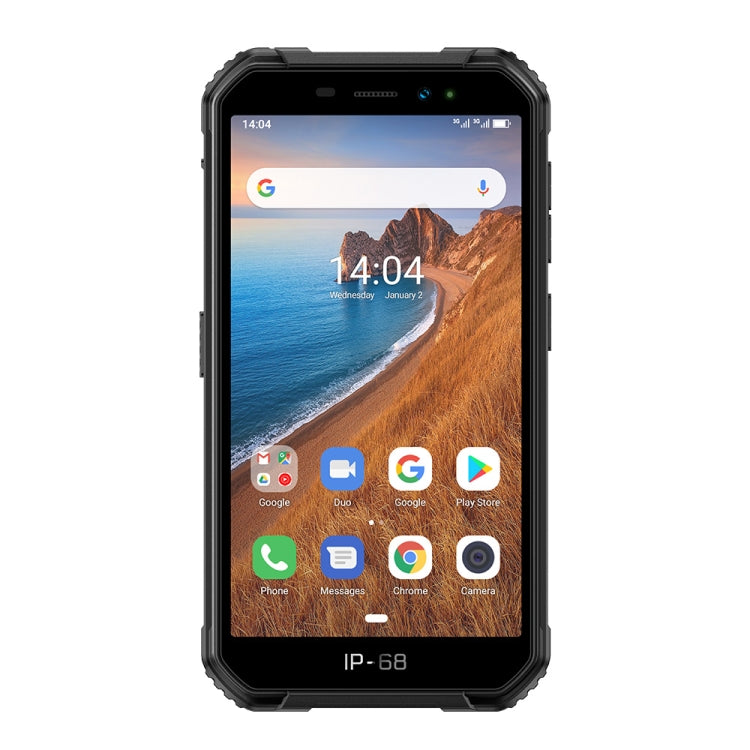 [HK Warehouse] Ulefone Armor X6 Rugged Phone, 2GB+16GB, IP68/IP69K Waterproof Dustproof Shockproof, Face Identification, 4000mAh Battery, 5.0 inch Android 9.0 MTK6580A/W Quad Core up to 1.3GHz, Network: 3G(Black) - Ulefone by Ulefone | Online Shopping UK | buy2fix