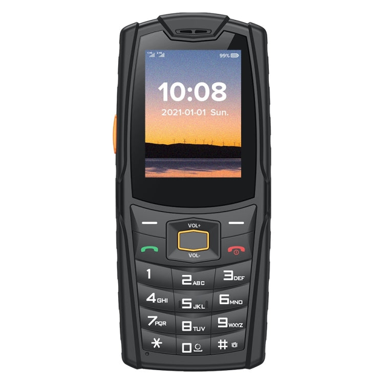 [HK Warehouse] AGM M6 4G Rugged Phone, RU Version, IP68 / IP69K / MIL-STD-810G Waterproof Dustproof Shockproof, 2500mAh Battery, 2.4 inch, Network: 4G, BT, FM, Torch(Black) - AGM by AGM | Online Shopping UK | buy2fix