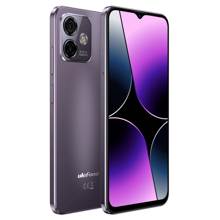 [HK Warehouse] Ulefone Note 16 Pro, 8GB+128GB, Dual Back Cameras, Face ID & Side Fingerprint Identification, 4400mAh Battery, 6.52 inch Android 13 Unisoc T606 OctaCore up to 1.6GHz, Network: 4G, Dual SIM, OTG(Purple) - Ulefone by Ulefone | Online Shopping UK | buy2fix