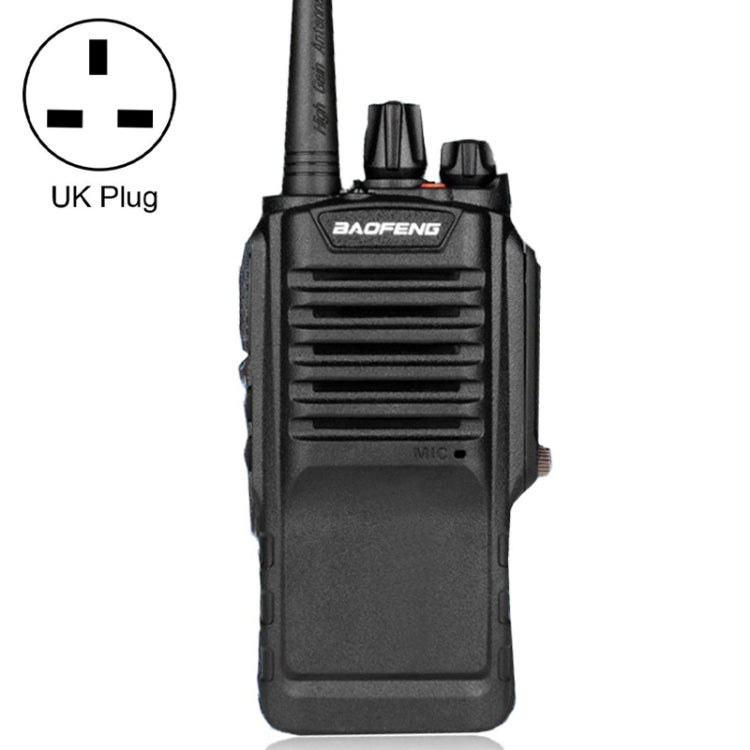 BaoFeng BF-9700 8W Single Band Radio Handheld Walkie Talkie with Monitor Function, UK Plug(Black) - Consumer Electronics by BAOFENG | Online Shopping UK | buy2fix