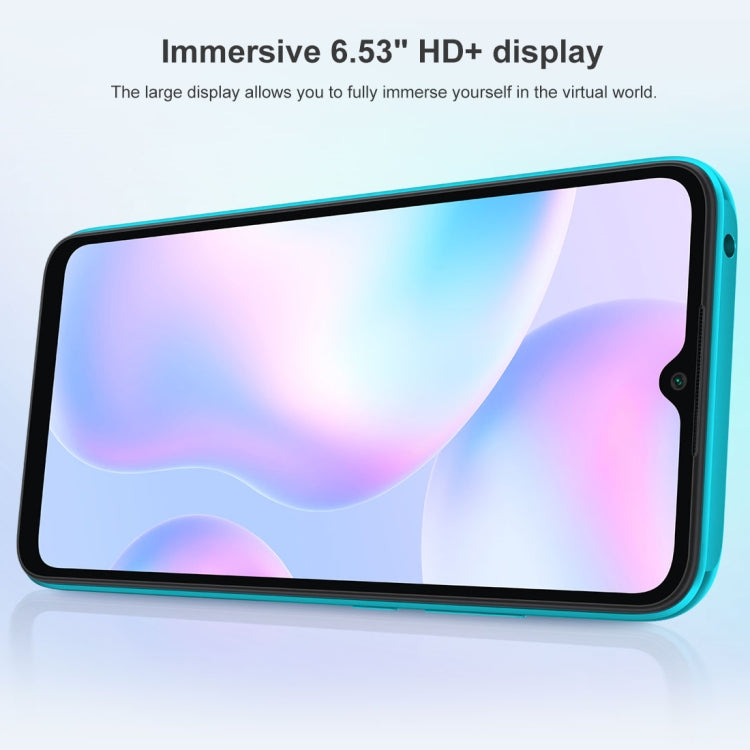 Xiaomi Redmi 9A, 4GB+64GB, 5000mAh Battery, Face Identification, 6.53 inch MIUI 12 MTK Helio G25 Octa Core up to 2.0GHz, Network: 4G, Dual SIM, Support Google Play(Green Lake) - Xiaomi Redmi by Xiaomi | Online Shopping UK | buy2fix