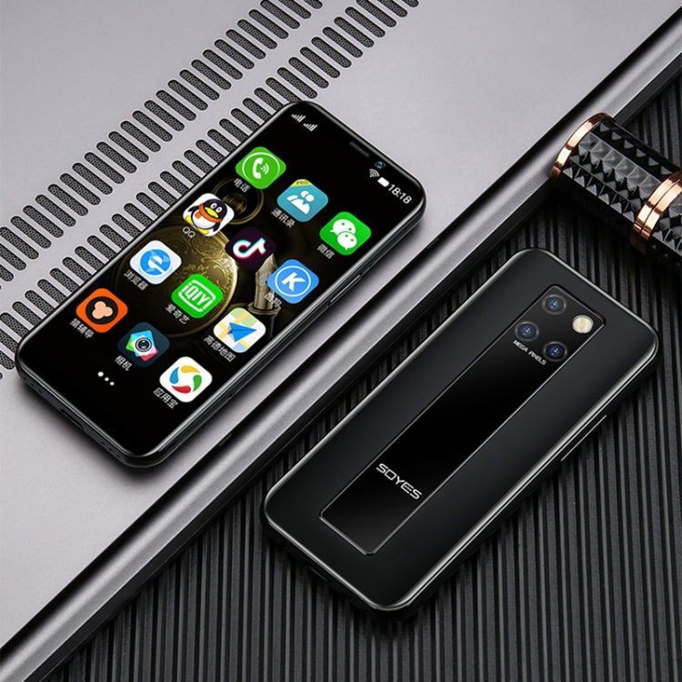 SOYES S10H, 3GB+32GB, Face Identification, 3.46 inch Android 9.0 MTK6739CW Quad Core up to 1.28GHz, Dual SIM, Bluetooth, WiFi, GPS, Network: 4G(Black) by SOYES