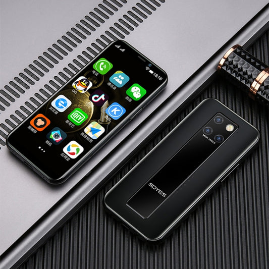 SOYES S10H, 3GB+32GB, Face Identification, 3.46 inch Android 9.0 MTK6739CW Quad Core up to 1.28GHz, Dual SIM, Bluetooth, WiFi, GPS, Network: 4G(Black) by SOYES