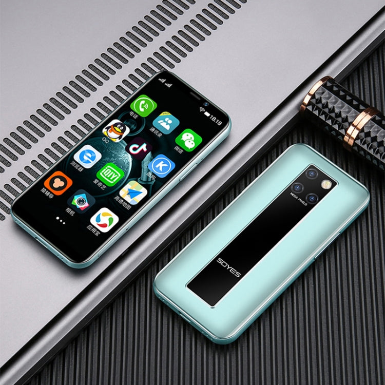 SOYES S10H, 3GB+64GB, Face Identification, 3.46 inch Android 9.0 MTK6739CW Quad Core up to 1.28GHz, Dual SIM, Bluetooth, WiFi, GPS, Network: 4G(Emerald) by SOYES