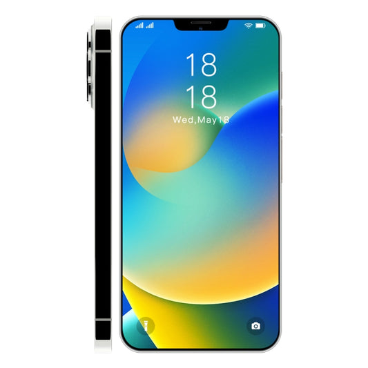 i13 ProMax, 1GB+8GB, 6.1 inch Drop Notch Screen, Face Identification, Android 6.0 MTK6580P Quad Core, Network: 3G, Dual SIM(White) by buy2fix