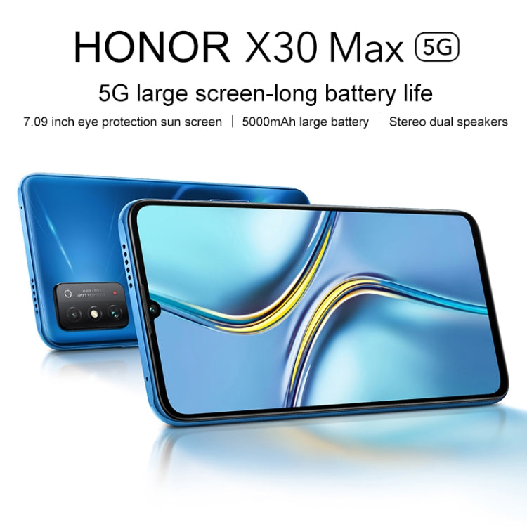 Honor X30 Max 5G KKG-AN70, 64MP Cameras, 8GB+256GB, China Version by HONOR