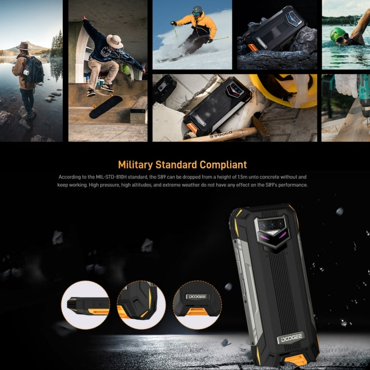 [HK Warehouse] DOOGEE S89 Rugged Phone, Night Vision Camera, 8GB+128GB - DOOGEE by DOOGEE | Online Shopping UK | buy2fix