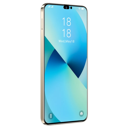 i14 Pro Max N85, 1GB+16GB, 6.3 inch Screen, Face Identification, Android 6.0 Spreadtrum 7731G Quad Core, Network: 3G, Dual SIM(Gold) by buy2fix