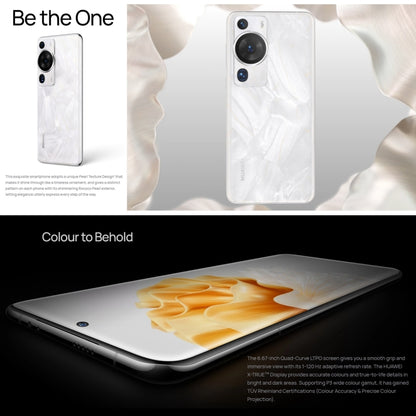 HUAWEI P60 Pro MNA-AL00, 12GB+256GB, 48MP Camera, China Version, Triple Back Cameras, In-screen Fingerprint Identification, 6.67 inch HarmonyOS 3.1 Qualcomm Snapdragon 8+ 4G Octa Core up to 3.2GHz, Network: 4G, OTG, NFC, Not Support Google Play(Black) by Huawei