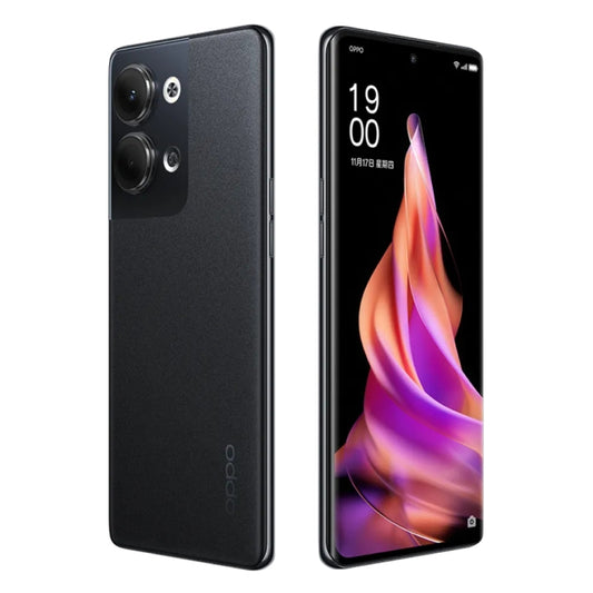 OPPO Reno9 5G, 12GB+512GB, 64MP Camera, Chinese Version, Dual Back Cameras, 6.7 inch ColorOS 13 / Android 13 Qualcomm Snapdragon 778G 5G Octa Core up to 2.4Ghz, Network: 5G, Support Google Play(Black) by OPPO