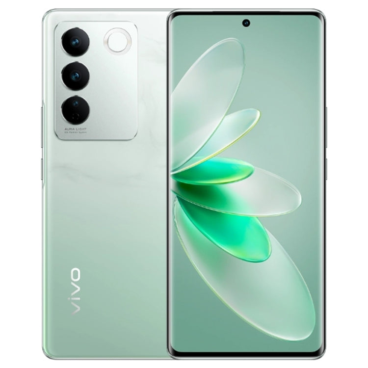 vivo S16 Pro 5G, 50MP Camera, 12GB+256GB, Triple Back Cameras, Srceen Fingerprint Identification, 4600mAh Battery, 6.78 inch Android 13 OriginOS 3 Dimensity 8200 Octa Core up to 3.1GHz, OTG, NFC, Network: 5G (Mint Green) by vivo