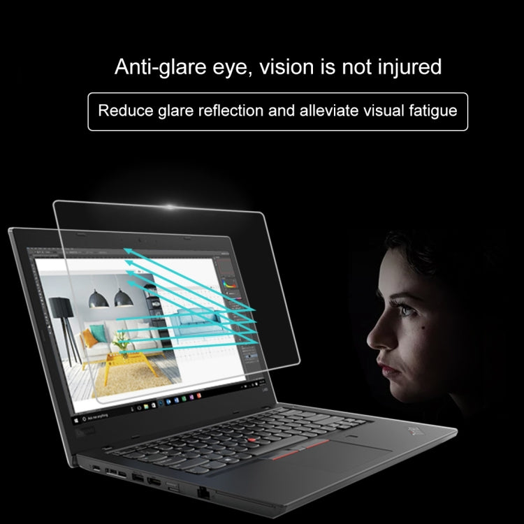 0.4mm 9H Surface Hardness Full Screen Tempered Glass Film for Lenovo ThinkPad L480 14 inch - Screen Protection Film by buy2fix | Online Shopping UK | buy2fix