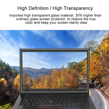 0.4mm 9H Surface Hardness Full Screen Tempered Glass Film for Lenovo ThinkPad A485 14 inch - Screen Protection Film by buy2fix | Online Shopping UK | buy2fix