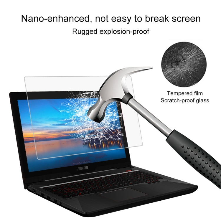 Laptop Screen HD Tempered Glass Protective Film for ASUS FX503 15.6 inch by buy2fix