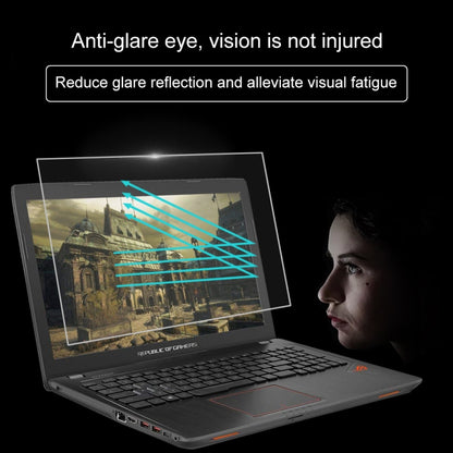 Laptop Screen HD Tempered Glass Protective Film for ASUS ROG GL553VE 15.6 inch -  by buy2fix | Online Shopping UK | buy2fix