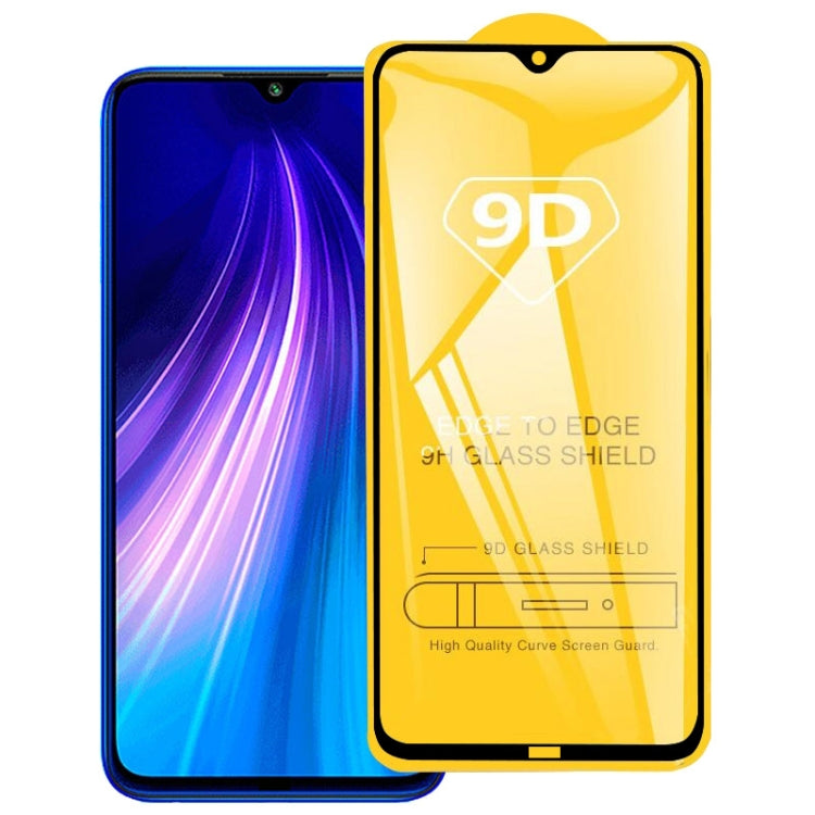 For Xiaomi Redmi Note 8T 9D Full Glue Full Screen Tempered Glass Film by buy2fix