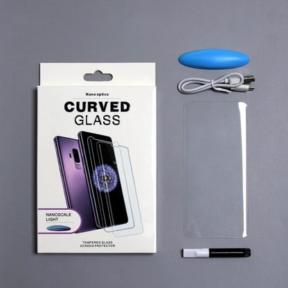 UV Liquid Curved Full Glue Tempered Glass for OnePlus 7 Pro - OnePlus Tempered Glass by buy2fix | Online Shopping UK | buy2fix