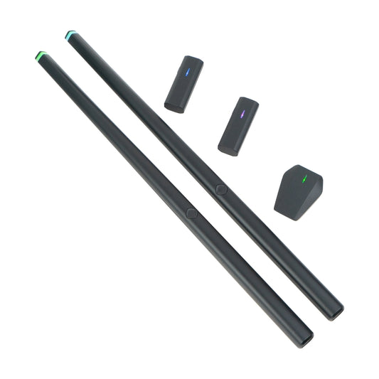 Hyperdrum Somatosensory Virtual Drum Kit Smart Portable Musical Instrument (Black) by buy2fix