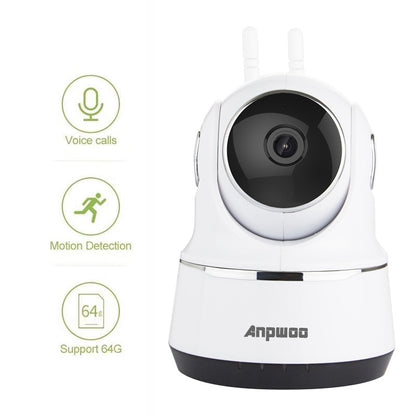 Anpwoo Guardian 2.0MP 1080P 1/3 inch CMOS HD WiFi IP Camera, Support Motion Detection / Night Vision(White) - Security by Anpwoo | Online Shopping UK | buy2fix