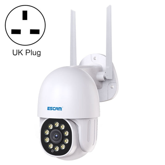 ESCAM PT202 HD 1080P PAN / Tilt / Zoom AI Humanoid Detection WiFi IP Camera, Support Night Vision / TF Card / Two-way Audio(UK Plug) - Security by ESCAM | Online Shopping UK | buy2fix