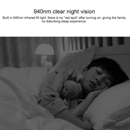 Original Xiaomi Standard Edition 2K Smart Camera, Support Infrared Night Vision & Two-way Voice & AI Humanoid Detection & TF Card, US Plug(White) - Security by Xiaomi | Online Shopping UK | buy2fix