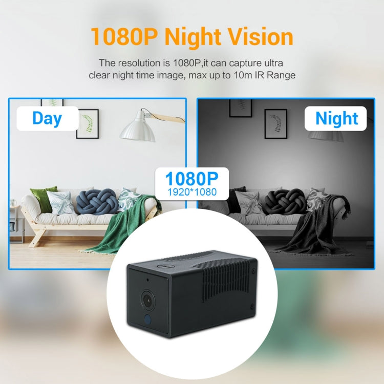 G17 2.0 Million Pixels HD 1080P Smart WiFi IP Camera, Support Night Vision & Two Way Audio & Motion Detection & TF Card, AU Plug - Security by buy2fix | Online Shopping UK | buy2fix