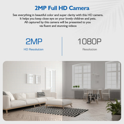 DP17 2.0 Million Pixels Dual Light Source Smart Dual-band WiFi 1080P HD Outdoor Network Light Bulb Camera, Support Infrared Night Vision & Two-way Audio & Motion Detection & TF Card - Security by buy2fix | Online Shopping UK | buy2fix