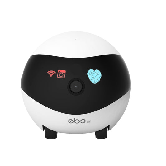 EBO SE 1080P HD Smart Home Companion Robot Remote Monitoring Camera, Support Infrared Night Vision & Two-way Voice & TF Card, US Plug by buy2fix