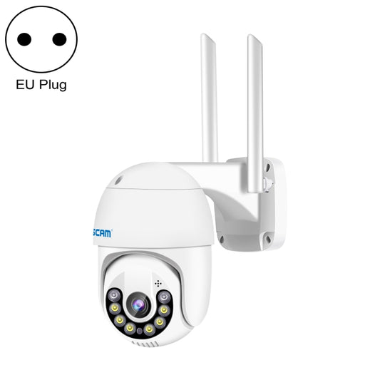 ESCAM QF800 H.265X 8MP AI Humanoid Detection Auto Tracking Waterproof WiFi IP Camera,EU Plug (White) - Security by ESCAM | Online Shopping UK | buy2fix