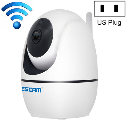 ESCAM PVR008 HD 1080P WiFi IP Camera, Support Motion Detection / Night Vision, IR Distance: 10m, US Plug(White) - Security by ESCAM | Online Shopping UK | buy2fix