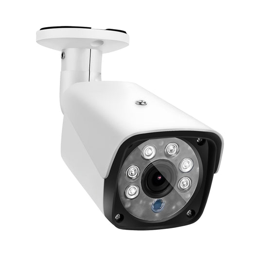633W / A 3.6mm Lens 1500 TVL CCTV DVR Surveillance System IP66 Weatherproof Indoor Security Bullet Camera with 6 LED Array, Support Night Vision(White) by buy2fix