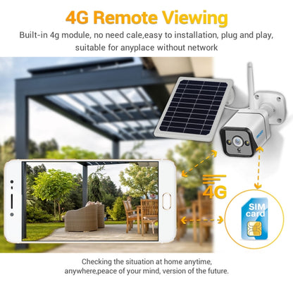 ESCAM QF320 HD 1080P 4G Solar Panel IP Camera, Support Night Vision & TF Card & PIR Motion Detection & Two Way Audio - Security by ESCAM | Online Shopping UK | buy2fix