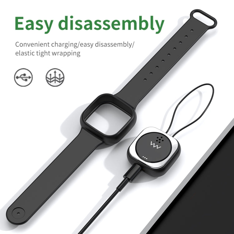 F8 Outdoor Silica Gel Mosquito Repellent Wristband(White) by buy2fix