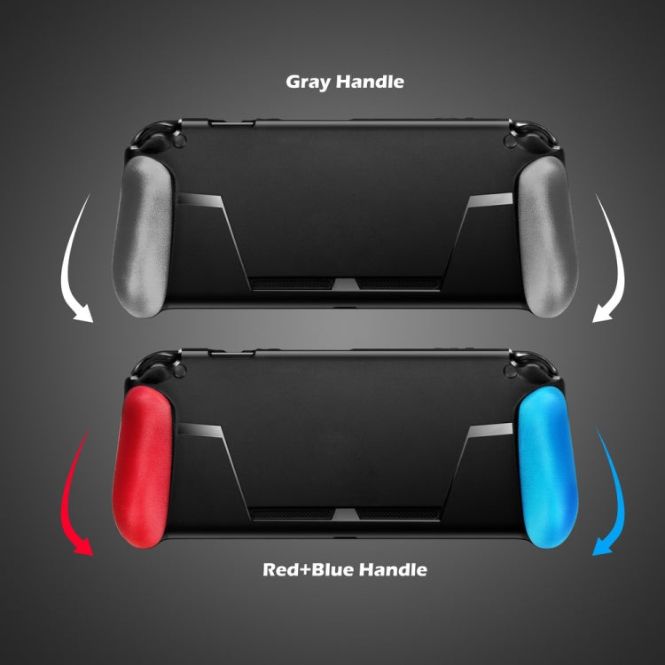 TPU Shell Handle Grip with Game Card Slot Anti-Shock Cover Silicone Case for Nintendo Switch - Cases by buy2fix | Online Shopping UK | buy2fix