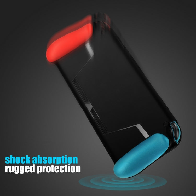 TPU Shell Handle Grip with Game Card Slot Anti-Shock Cover Silicone Case for Nintendo Switch - Cases by buy2fix | Online Shopping UK | buy2fix