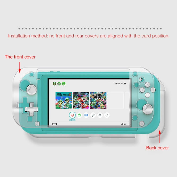 Game Host PC Crystal Protective Case for Switch Lite(Transparent) - Cases by buy2fix | Online Shopping UK | buy2fix