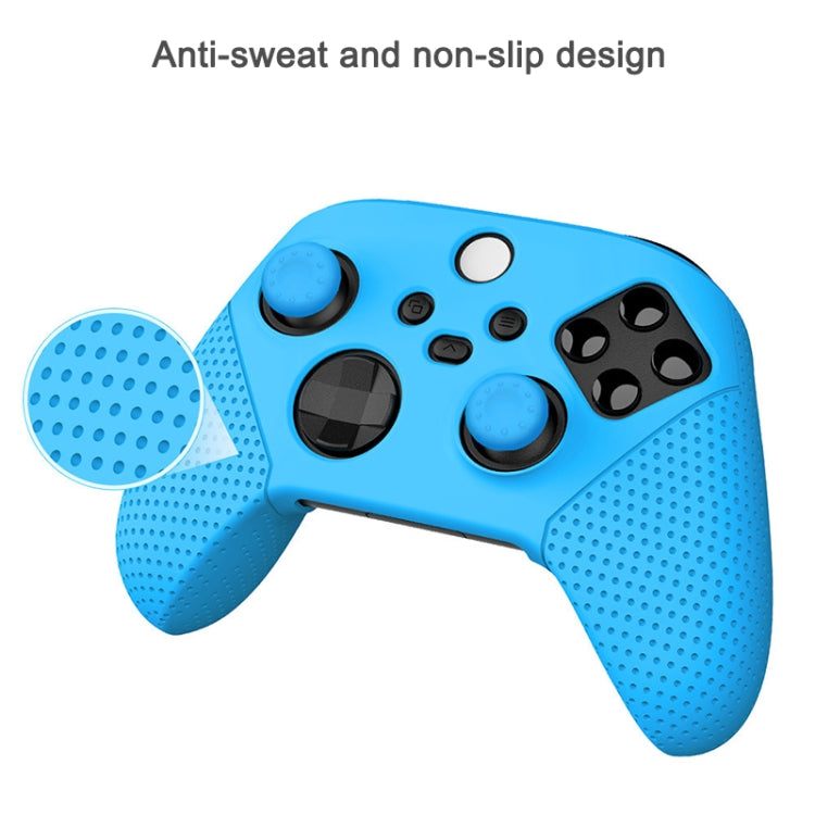 DOBE TYX-0626 Anti-slip Silicone Handle Protective Cover For Xbox Series X(Blue) - Cases by DOBE | Online Shopping UK | buy2fix