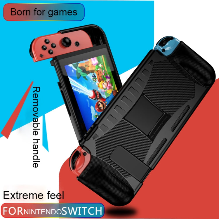 TPU Soft Protective Shell Drop Resistance for Nintendo Switch(Blue) - Cases by buy2fix | Online Shopping UK | buy2fix