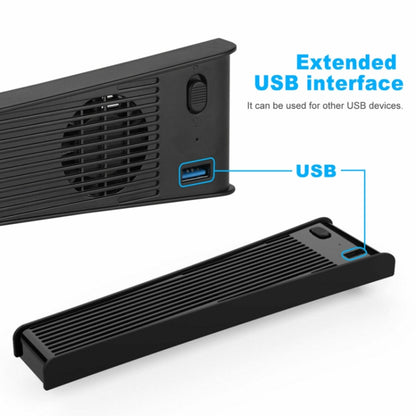 KJH P5-009 Console Cooling Fan For PS5(Black) by buy2fix