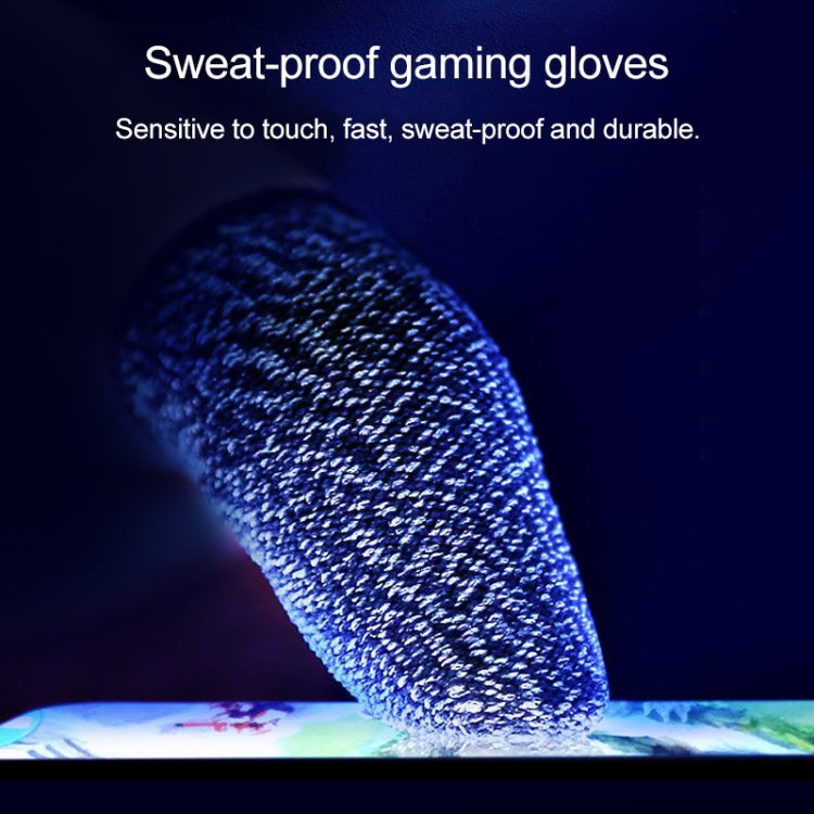 A Pair Nylon + Conductive Fiber Non-slip Sweat-proof Touch Screen Breathable E-sport Gloves - Gaming Finger Sleeves by buy2fix | Online Shopping UK | buy2fix