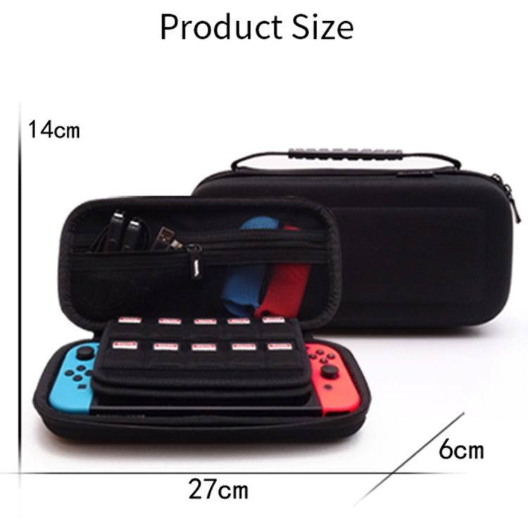 GHKJOK GH1739 EVA Portable Hard Shell Cover Cases for Nintendo Switch(Black) - Bags by buy2fix | Online Shopping UK | buy2fix