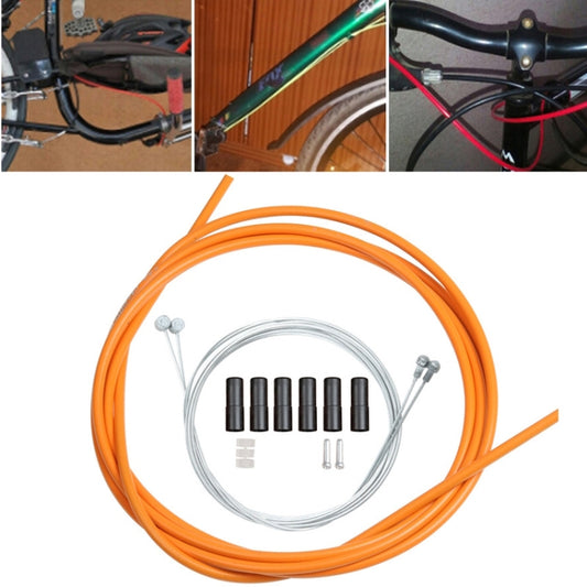 Universal Bicycle Variable Speed Cable Tube Set(Orange) - Outdoor & Sports by buy2fix | Online Shopping UK | buy2fix