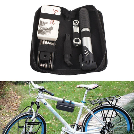 Fahrradreparaturwerkzeuge Fahrradreifen-Kit Fahrradpumpen-Reparaturwerkzeugtasche