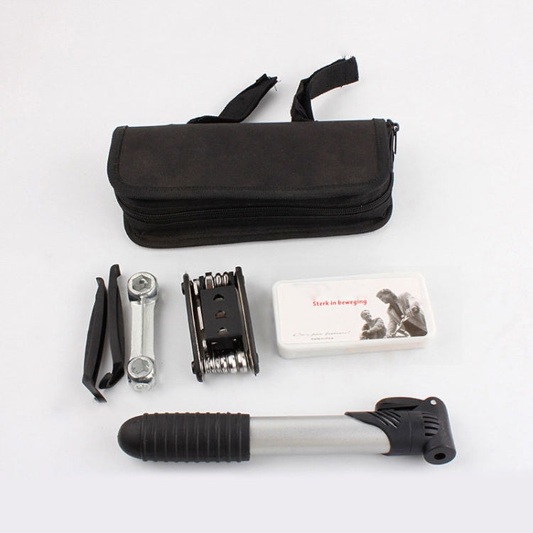 Bicycle Repair Tools Bike Tire Kit Bicycle Pump Puncture Repair Tool Bag - Outdoor & Sports by buy2fix | Online Shopping UK | buy2fix