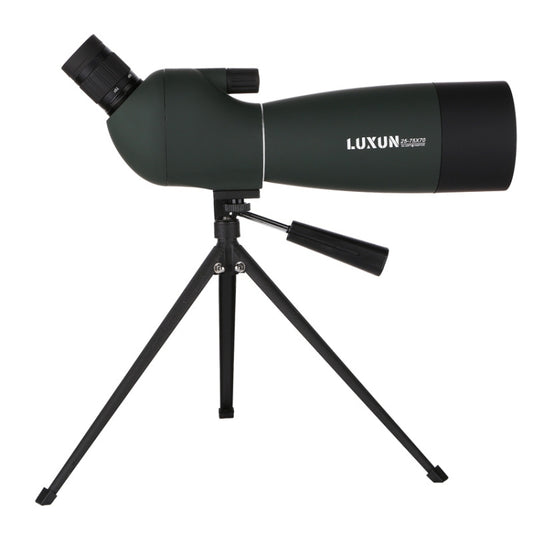 LUXUN 25-75x70 Outdoor High-definition Night Vision Bird Watching Astronomical Telescope(Dark Green) by buy2fix